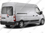 Nissan NV400 (10-), Заднє скло