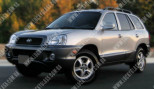 Hyundai Santa FE (00-06), Лобове скло