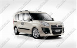 Fiat Doblo (00-10), Заднее стекло