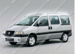 Peugeot Expert (95-07), Заднє скло