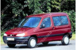 Citroen Berlingo (96-08), Бокове скло ліва сторона