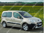 Citroen Berlingo (08-), Бокове скло права сторона 