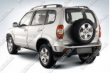 Chevrolet Niva (02-), Заднее стекло