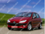 Peugeot 206 (98-10), Лобове скло