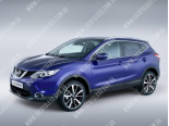 Nissan Qashqai/Qashqai+2 (07-), Бокове скло ліва сторона