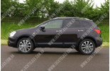 Nissan Qashqai/Qashqai+2 (07-), Бокове скло ліва сторона