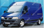 Peugeot Boxer (06-), Бокове скло права сторона 