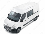 Nissan NV400 (10-), Бокове скло ліва сторона