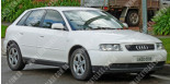 Audi A3 (96-02), Лобове скло