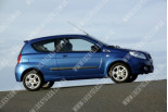 Chevrolet Aveo (06-12), Боковое стекло правая сторона 