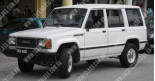 Isuzu Trooper (81-91), Лобове скло