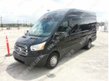 Ford Transit (High roof) (14-), Бокове скло ліва сторона