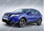 Nissan Qashqai/Qashqai+2 (07-), Бокове скло ліва сторона