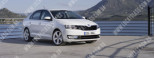 Skoda Rapid (12-), Боковое стекло правая сторона 