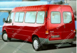 Ford Transit (86-99), Заднее стекло