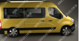 Nissan NV400 (10-), Боковое стекло правая сторона 