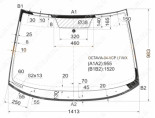 Skoda Octavia A5 (04-12), Лобовое стекло
