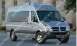 Mercedes Sprinter (06-), Бокове скло права сторона 