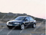 VW Passat B5/B5.5 (97-05), Бокове скло ліва сторона