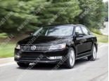 VW Passat B7 USA (11-), Лобове скло